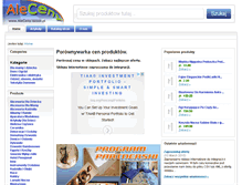 Tablet Screenshot of aleceny.e-trade24.pl